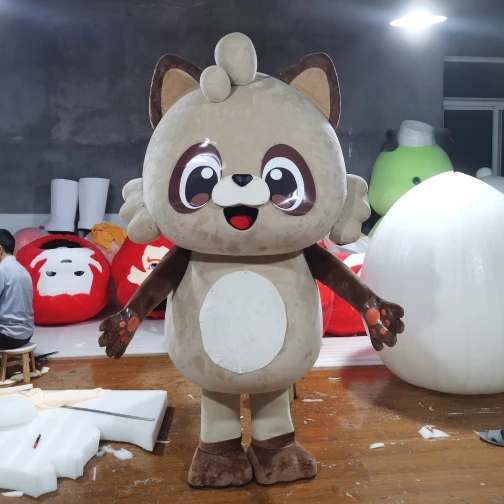 Maris Custom Cute Raccoon Mascot Costume - Friendly Brand Promotional Suit