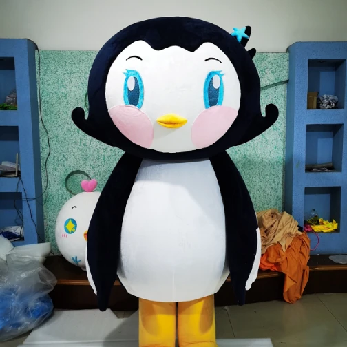 Maris Custom Cute Penguin Plush Mascot Costume - Brand Character Suit