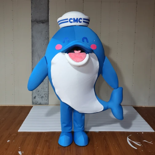 Maris Custom CMC Dolphin Sailor Mascot Costume - Marine Brand Character Suit