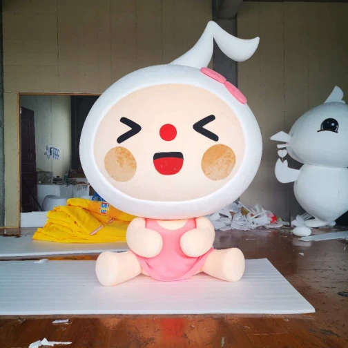 Maris Custom Cute Cartoon Character Plush Mascot - Adorable Brand Mascot Suit