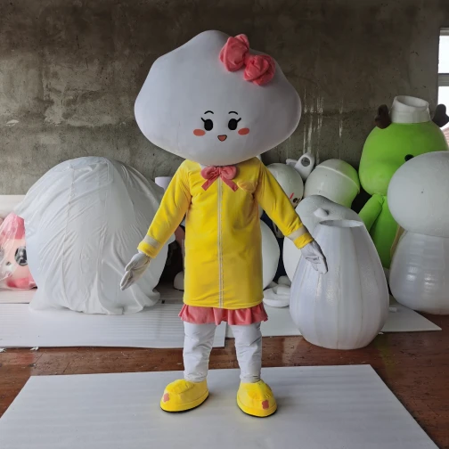 Maris Custom Cloud Girl Mascot Costume - Cute Promotional Character Suit