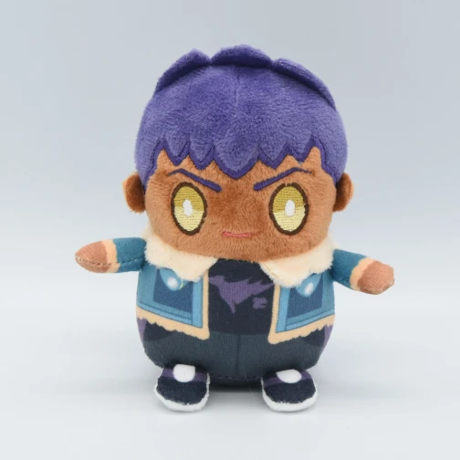 Maris Custom Purple-Haired Casual Character Mini Plush Toy - Licensed Collectible