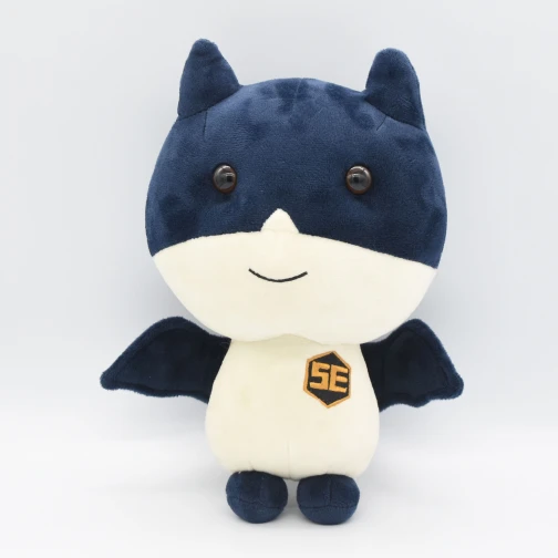 Maris Custom 5E Logo Bat Plush - Branded Bat Stuffed Animal Toy