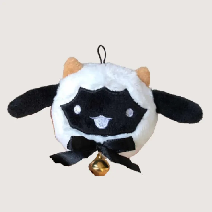 custom mascot plush keychain for fan merchandise