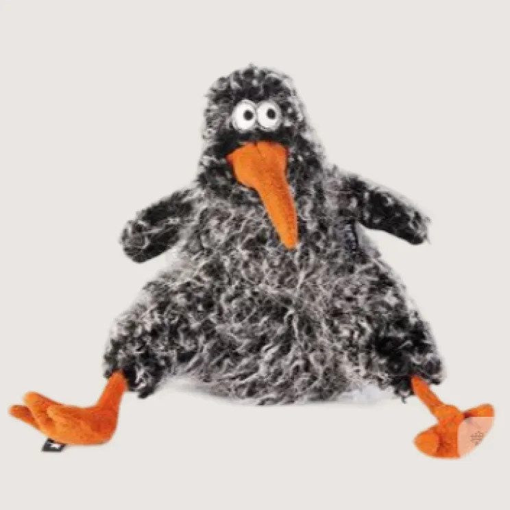 custom long body plush animal in soft fabric