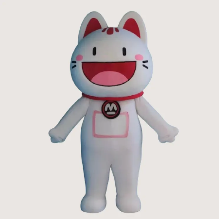 custom brand mascot costume with company logo