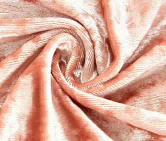 Diamond velvet short pile plush fabric