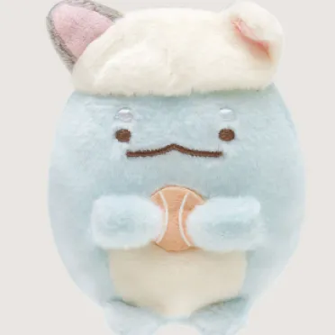 capsule toy plush in vending capsule