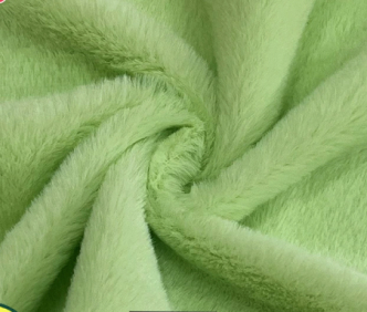 Rabbit fur long pile plush fabric 5mm and above