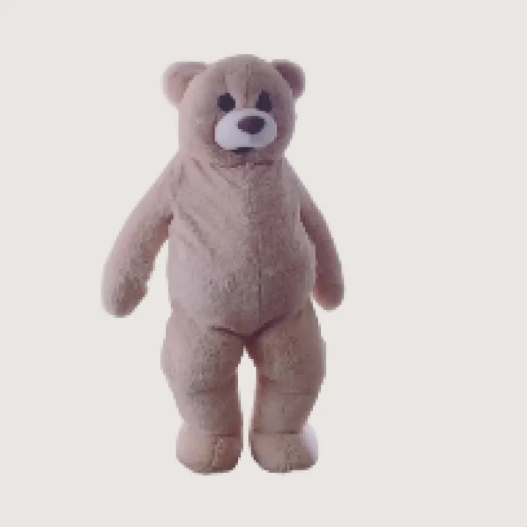 life size plush toy for brand display
