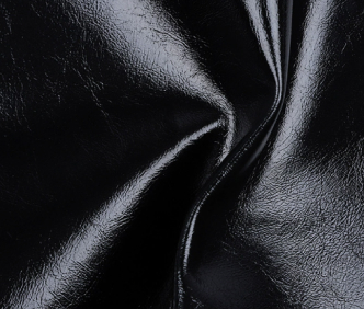 PU leather synthetic fabric for plush accents
