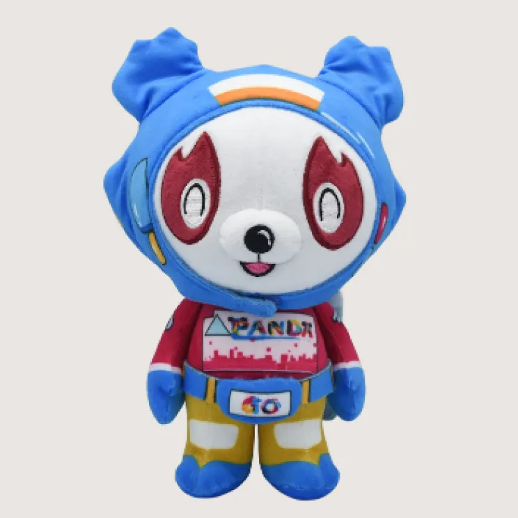 custom event mascot plush for conference giveaway