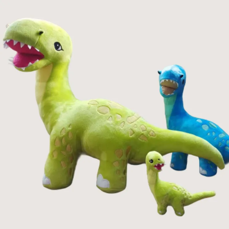 weighted plush dinosaur for sensory comfort